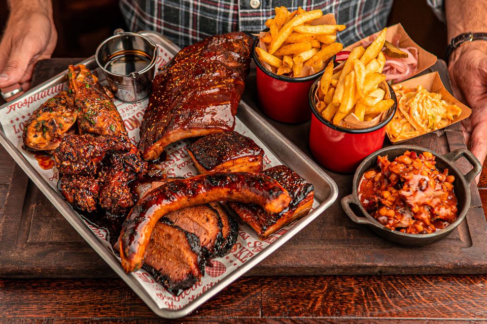 Hicks Smokehouse Platter