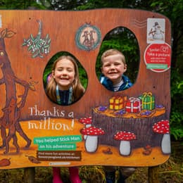 Stick Man Adventure Activity Trail Delamere Forest Family Fun Outdoors