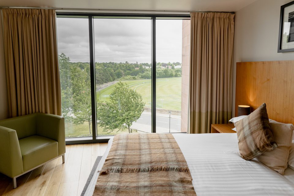 Bedroom with view