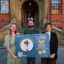 Adele Costello Operations Manager at Costellos Bar Mike Butler Co Owner of Vandal Bar and Kitchen and Andrea Morely BID Project Manager