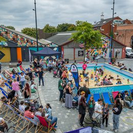 Crewe on Sea Pop Up Beach 2