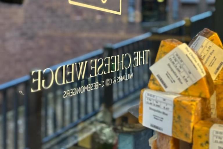 THE CHEESE WEDGE
